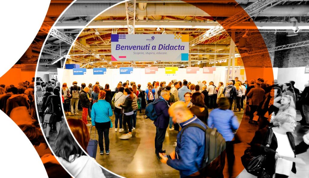 Con l'aiuto dell'intelligenza artificiale e delle tecnologie più innovative, il nostro stand a Didacta 2023 dà vita alla scuola del futuro.