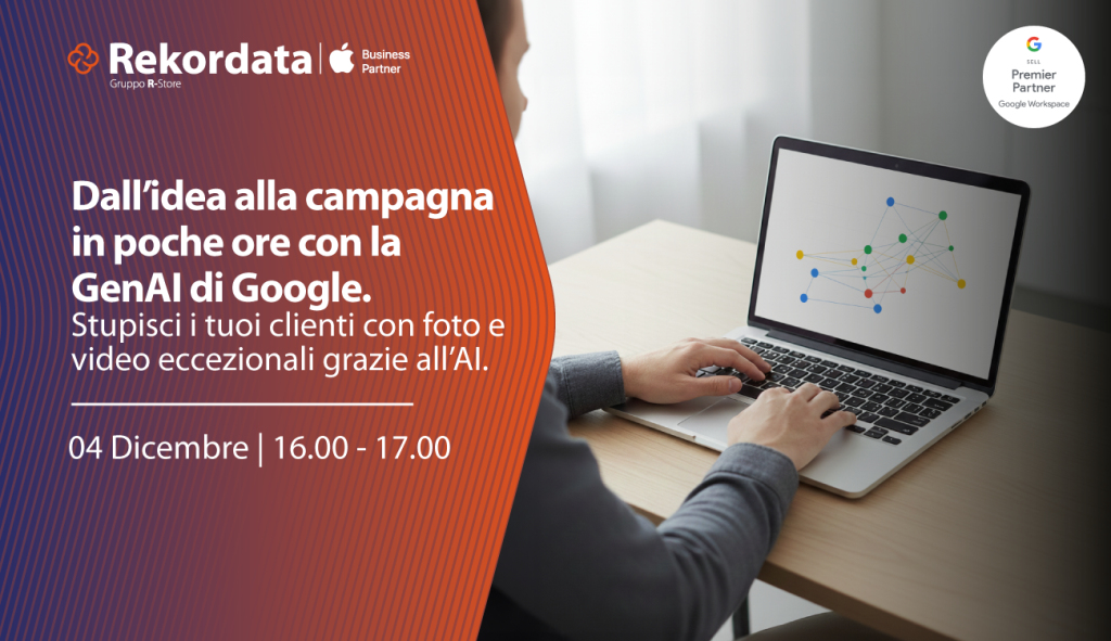In questo webinar scoprirai come GenMedia su Vertex AI, la suite di Intelligenza Artificiale Generativa di Google Cloud, sta ridefinendo il settore creativo.